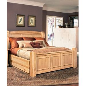 A-America - Amish Highlands Queen Storage Bed - AHINT5071