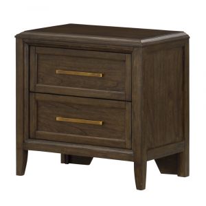 A-America - Bryson Nightstand, Grey Brown Finish - BRNSZ5760_CLOSEOUT