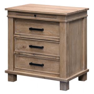 A-America - Glacier Point Nightstand, Golden Java Finish - GLPGJ5750