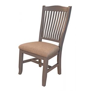 A-America - Port Townsend Slatback Side Chair with Upholstered Seating - (Set of 2) - POTSP2452