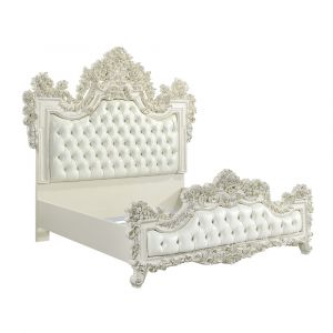 ACME Furniture - Adara Eastern King Bed - Antique White - BD01248EK
