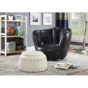 ACME Furniture - All Star Chair & Ottoman - 5522