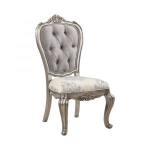 ACME Furniture - Ariadne Arm Chair (Set of 2) - Velvet & Antique Plantinum - DN02283