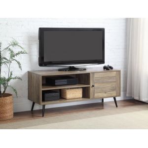 ACME Furniture - Baina II TV Stand - Rustic Oak & Black - LV00746