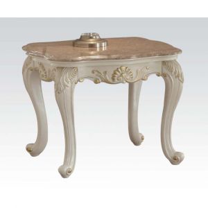 ACME Furniture - Chantelle End Table w/Marble Top - 83542