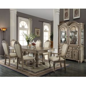 ACME Furniture - Chateau De Ville Dining Table w/Double Pedestal - 64065