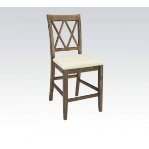 ACME Furniture - Claudia Counter Height Chair (Set of 2) - 71722