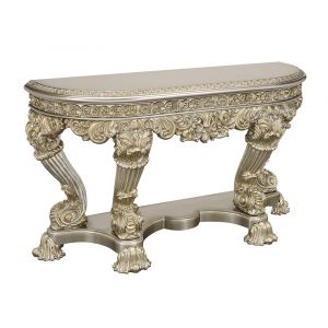 ACME Furniture - Danae Sofa Table - Champagne & Gold - LV01204