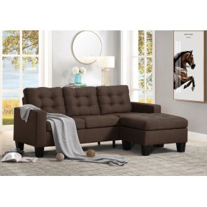 ACME Furniture - Earsom Sofa & Ottoman - 56655