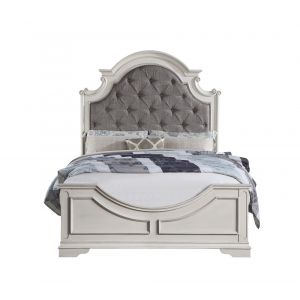 ACME Furniture - Florian Queen Bed - Gray & Antique White - BD01648Q