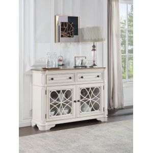 ACME Furniture - Florian Server - Oak & Antique White - DN01656