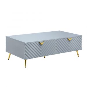 ACME Furniture - Gaines Coffee Table - Gray High Gloss - LV01135