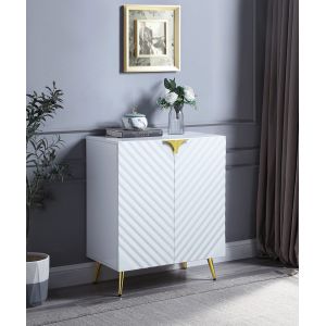 ACME Furniture - Gaines Console Table - White High Gloss - AC01141