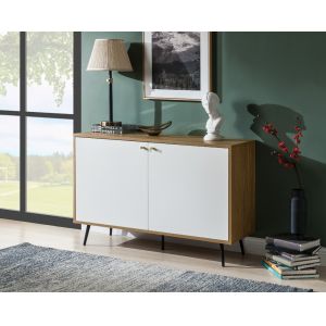 ACME Furniture - Gencho Console Table - White & Oak - AC01071