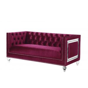ACME Furniture - Heibero Loveseat w/2 Pillows - 56896