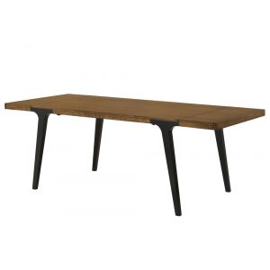 ACME Furniture - Hillary Dining Table - Walnut & Black - DN02305
