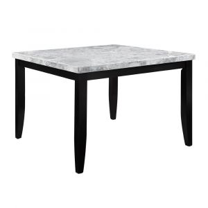 ACME Furniture - Hussein Counter Height Table - Natural Marble & Black - DN01444