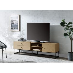 ACME Furniture - Isha TV Stand - Oak - LV01075