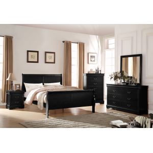 ACME Furniture - Louis Philippe Queen Bed - 23730Q