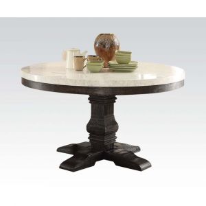 ACME Furniture - Nolan Dining Table w/Pedestal - 72845