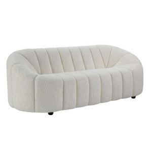 ACME Furniture - Osmash Sofa - White Teddy Sherpa - LV00229