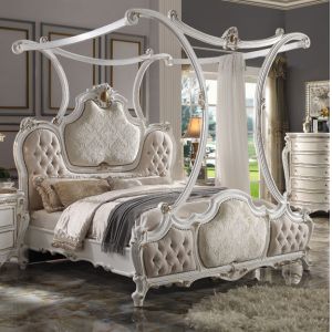 ACME Furniture - Picardy Eastern King Bed w/Canopy - 28207EK