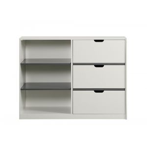 ACME Furniture - Ratana Cabinet - White & Gray - BD02054