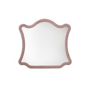 ACME Furniture - Salonia Mirror - Pink Velvet - BD01185