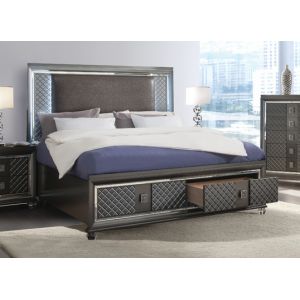 ACME Furniture - Sawyer Eastern King Bed w/Storage (LED) - 27967EK