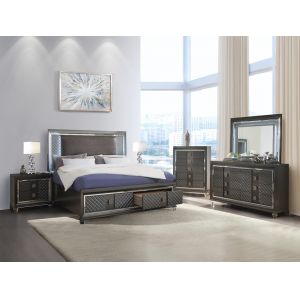 ACME Furniture - Sawyer Queen Bed w/Storage (LED) - 27970Q