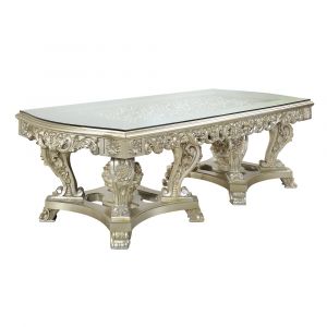 ACME Furniture - Sorina Dining Table - Antique Gold - DN01208