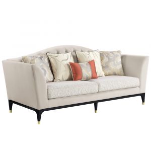 ACME Furniture - Tayden Sofa w/5 Pillows - Beige Velvet - LV01155