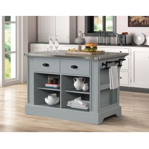 ACME Furniture - Urrur Kitchen Island - Gray - AC00187