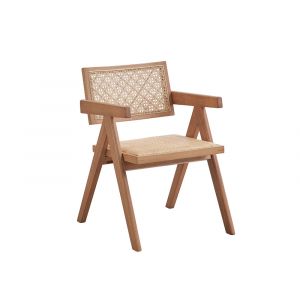ACME Furniture - Velentina Arm Chair (Set of 2) - Rattan & Natural - DN02373