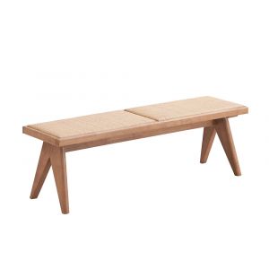 ACME Furniture - Velentina Bench - Rattan & Natural - DN02374