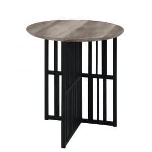 ACME Furniture - Zudora End Table - Antique Oak & Black - LV01752