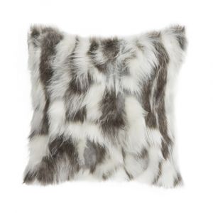AICO by Michael Amini - 457 Bryant Gray 20in Square Pillow - BCS-DP20-BRYNT-GRY