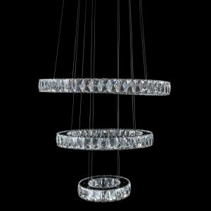 AICO by Michael Amini - Asteroids LED Chandelier, Small - LT-CH808