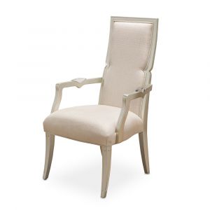 AICO by Michael Amini - Camden Court Assembled Arm Chair - Pearl - 9005004A-126