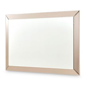 AICO - Carmela Wall Mirror - Shimmer Ivory - LFR-CRMA260-141