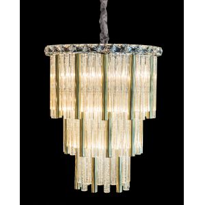 AICO by Michael Amini - Chimes - 10 Light Chandelier - Gold - LT-CH958-10GLD