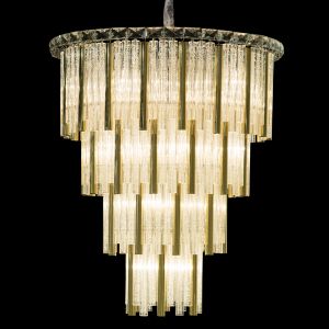 AICO by Michael Amini - Chimes - 18 Light Chandelier - Gold - LT-CH960-18GLD