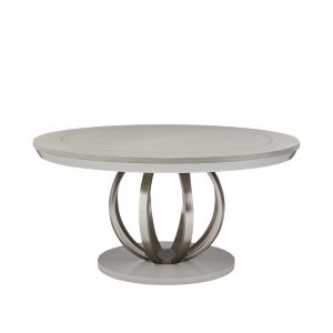 AICO by Michael Amini - Eclipse Round Dining Table - Moonlight Gray - KI-ECLP001-135