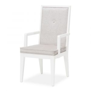 AICO by Michael Amini - Horizons Arm Chair in Cloud White - 9012604-108_CLOSEOUT