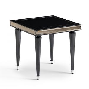 AICO - La Francaise Side Table - Black Ice - LFR-FRSE202-805