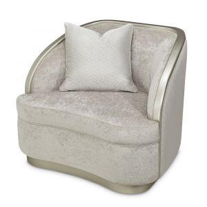 AICO by Michael Amini - Lanna Matching Chair - Storm/Silver Mist - NLRU-LANA835-STM-823