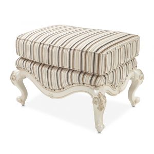 AICO by Michael Amini - Lavelle Classic Pearl Wood Chair Ottoman - Birch - 54875-BIRCH-113_CLOSEOUT