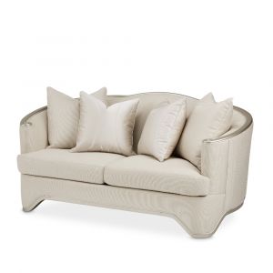 Aico by Michael Amini - London Place Loveseat - Lt. Champagne - NC9004825-CHPGN-124