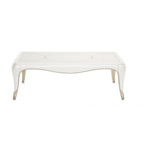 Aico by Michael Amini - London Place Rectangular Cocktail Table - Creamy Pearl - N9004201-112
