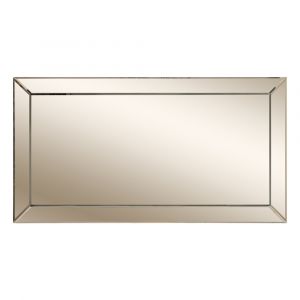 AICO - Madison Small Mirror - Glistening Gold - LFR-MDSN060-827